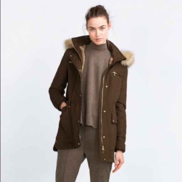 zara trf parka